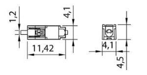 SMD KLEMENS PCB 49100 SMD-Y/1 YAYLI 1 Lİ TEKLİ