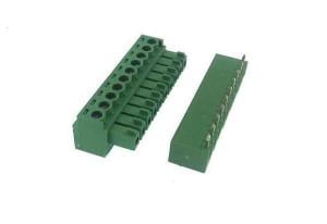 0/10 CHN 3,81 90° DİŞİ+ERKEK TAKIM YEŞİL YANLARI KAPALI