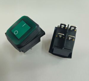ANAHTAR BÜYÜK ON ~ OFF YEŞİLİ IŞIKLI 16A  KCD2-201N-WG
 IP67