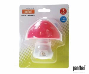 Panther Mantar Gece Lambası PT-105