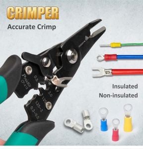 Proskit CP-419 Çok Fonksiyonlu Kesme Sıyırma ve Sıkma Pensesi