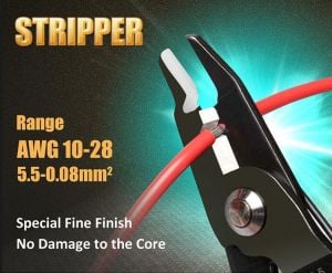 Proskit CP-419 Çok Fonksiyonlu Kesme Sıyırma ve Sıkma Pensesi