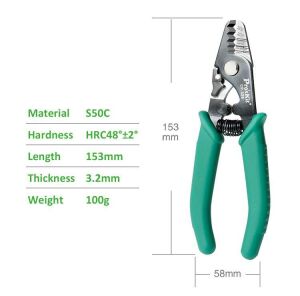 Proskit CP-328 Fiber Optik Kablo Soyucu