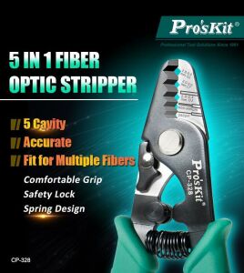 Proskit CP-328 Fiber Optik Kablo Soyucu