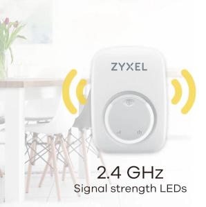 Zyxel WRE2206 300Mbps Menzil Genişletici Priz Tasarım