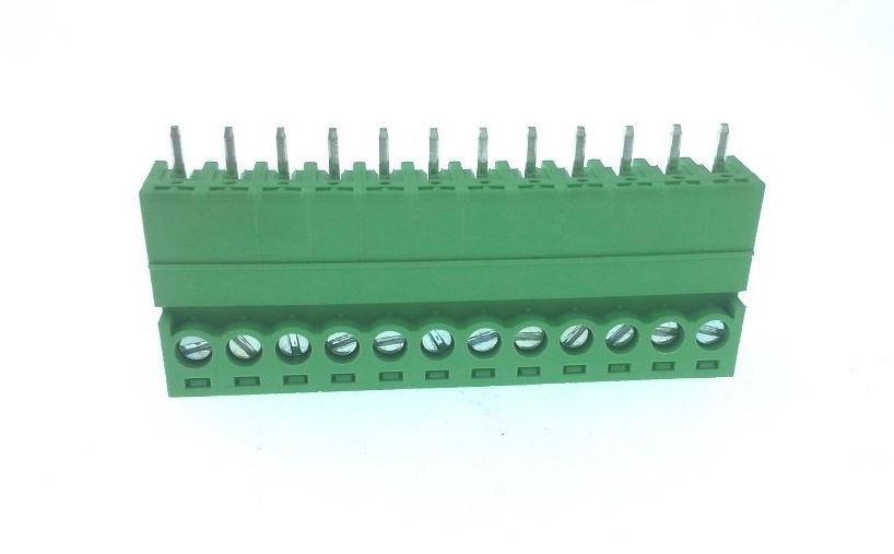 0/12 CHN 3,81 180° DİŞİ+ERKEK TAKIM YEŞİL YANLARI KAPALI