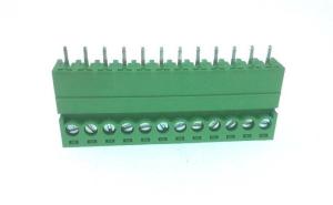 0/12 CHN 3,81 180° DİŞİ+ERKEK TAKIM YEŞİL YANLARI KAPALI