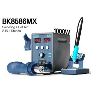 Bakon BK8586MX İntelligent 1000W 2 in 1 sıcak hava üfleme ve lehimleme seti