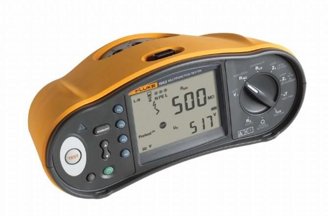 Fluke 1663 SCH Çok Fonksiyonlu Elektriksel Test Cihazı