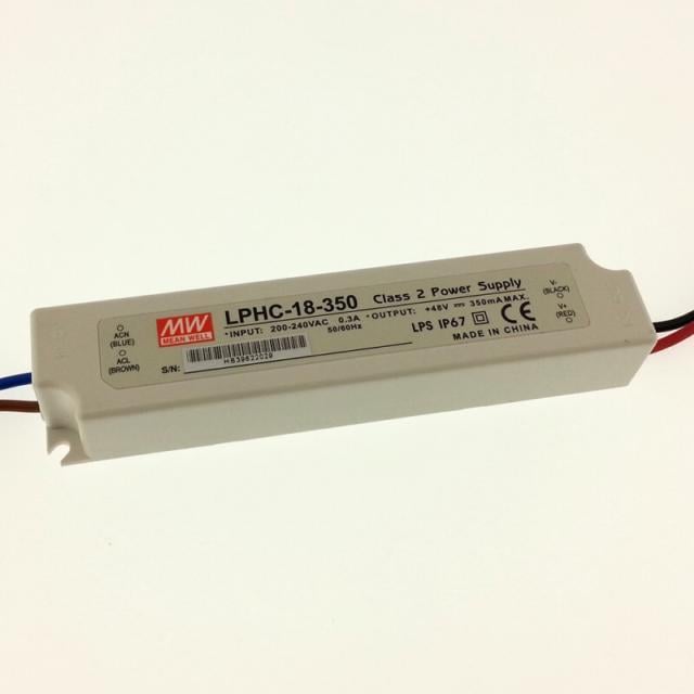 Meanwell Lphc-18-350 6 ~ 48v 350 Ma Sabit Akım Led Driver İp67