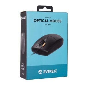 Everest SM-601 USB Siyah Optik Mouse