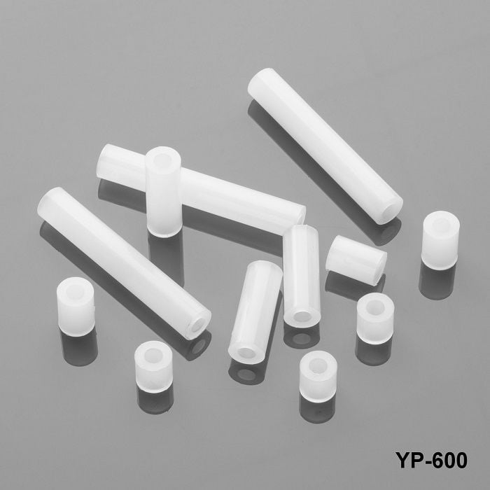 YP-609 9mm Plastik Yükseltme Parçası Distans (M2,5 Vidaya Uygun)(1Adet)