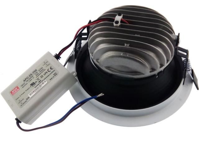 6'' 22 W GÜNIŞIĞI NICHIA LED DOWNLİGHT KADEMELİ BERDİN BRD-5006