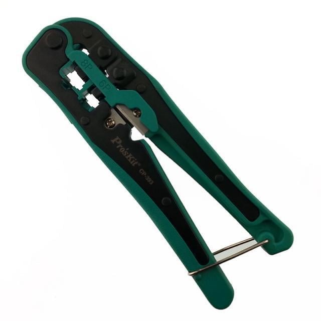 Proskit CP-393 4p 6p 8p / Rj9 Rj11 Rj12 Rj45 Plug Konnektör Kablo Sıkma Pensesi Made İn China