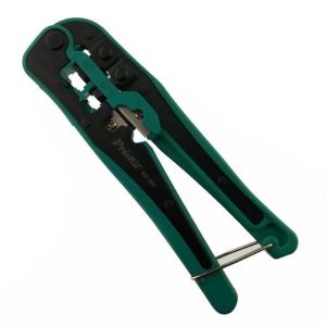 Proskit CP-393 4p 6p 8p / Rj9 Rj11 Rj12 Rj45 Plug Konnektör Kablo Sıkma Pensesi Made İn China