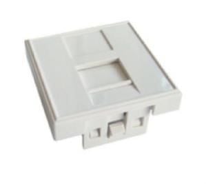 CAT  8P8C  S.üstü tozluklu KAPAK TEKLİ   DP-106 45x45 FACE PLATE  FP-101