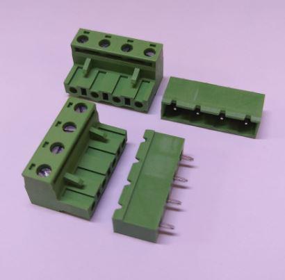 0/4 CHN 7,62 180° DİŞİ+ERKEK TAKIM YEŞİL YANLARI KAPALI