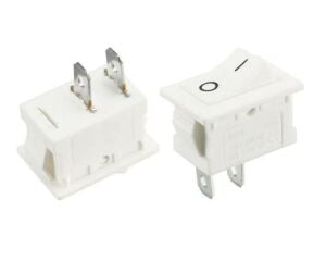 ANAHTAR MİNİ ON ~ OFF BEYAZ IŞIKSIZ 2 Pin  9x13mm  IC-125B