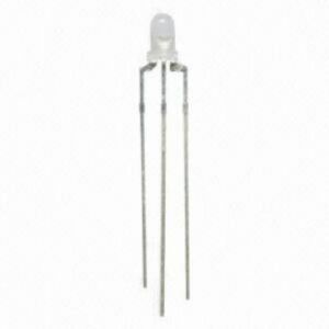 LED-3MM KIRMIZI+YEŞİL ORTAK ANOT (+)