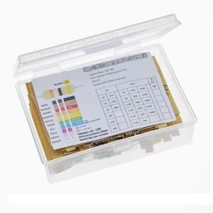 Direnç Seti 1/2W Karbon Film %5 20'Şerli 200 Adet 30 Çeşit Şeffaf Çantada