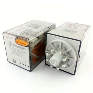 Finder Röle 60.12.8.230.0040 220v 10a Ac 2 Kontak Kilitli Test Butonu ve Hata Göstergeli