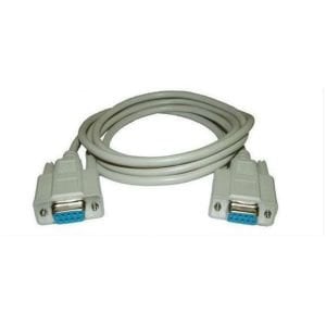 RS232 Seri Port  9 Pin Dişi - Dişi Uzatma Kablo 09D/09D 1,8 Metre  ( Cross / Çapraz )