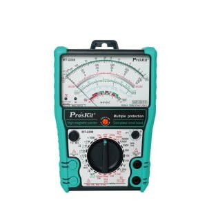 Proskit MT-2208 Korumalı Analog Multimetre AC/DC 1000v 10 Amper Buzzer Test Lead