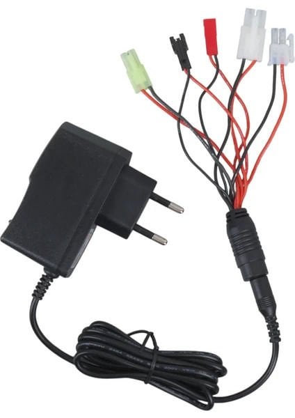 AKÜ ŞARJ CİHAZI POWERMASTER UNIVERSAL  2.4-12V (NI-MH)/(NI-CD) ÇOK UÇLU