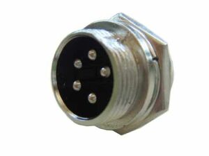 Canon 5 Pin Erkek Şase Tip Mini XLR Konnektör