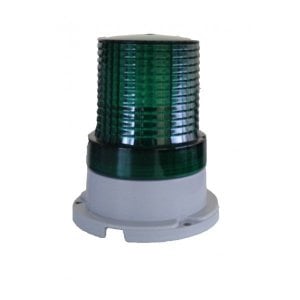 İLX İL-XLS-VT6-12Y 60MM 12V DC SABİT IŞIKLI TABANA MONTE YEŞİL LEDLİ