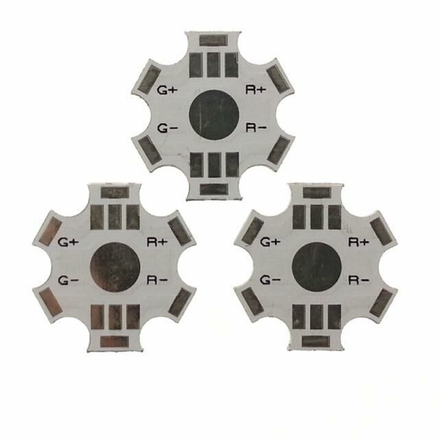 YUVARLAK PCB 1 LED STAR FULL RGB 000-13R1
