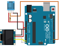 Arduino 0,96'' 4 Pin Blue I2C IIC Oled Lcd Modülü