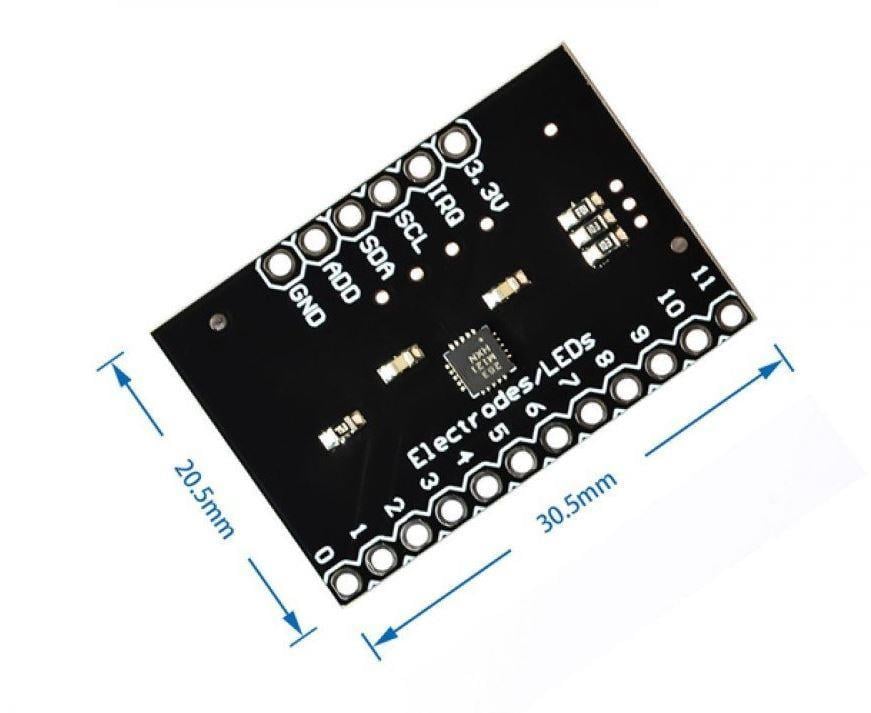 ARDUİNO MPR121 - 12 Anahtarlı Kapasitif Dokunmatik Sensör Breakout Kartı