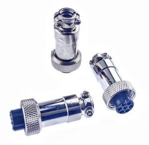 Mini Mike Konnektör 7 Pin Dişi Kablo Tip GX12-7P 12mm