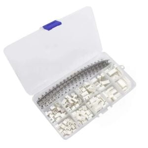 460 Adet Xh2,54 Jst Konnektör Seti 2,54mm 2-6 Pim Takım 5 Çeşit Şeffaf Çantada