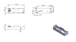 AK-BH-311-1D  1xAA PİL YUVASI KABLOSUZ (ALTKY)