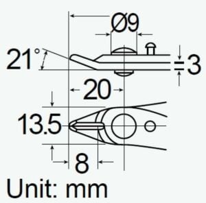 PROSKİT 1PK-30-E 125MM YANKESKİ