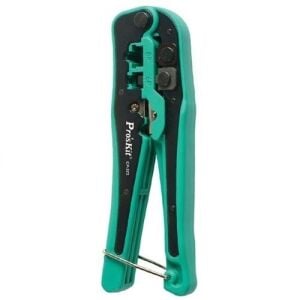 Proskit CP-373 4p 6p 8p / Rj9 Rj11 Rj12 Rj45 Plug Konnektör Kablo Sıkma Pensesi Made İn Taiwan
