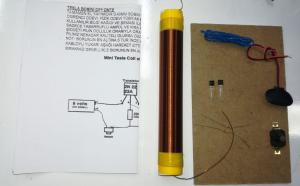 Tesla Bobini Deney Seti Demonte