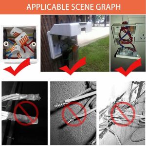 60 Adet Sıkıştırmalı Yaylı Kol Konnnekör 2-3-5 li Pct-212-213-215 Şeffaf Çantada