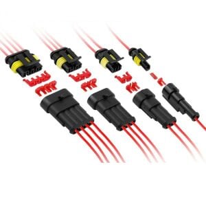 Super Seal Araç / Oto Konnektör Seti Su Geçirmez 1 2 3 4 lü Takım Şeffaf Çantada