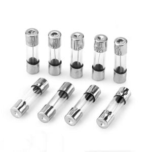 Cam Sigorta Seti 5x20 6x30 mm 360 Adet 24 Çeşit 250v Hızlı / Fast Şeffaf Çantada