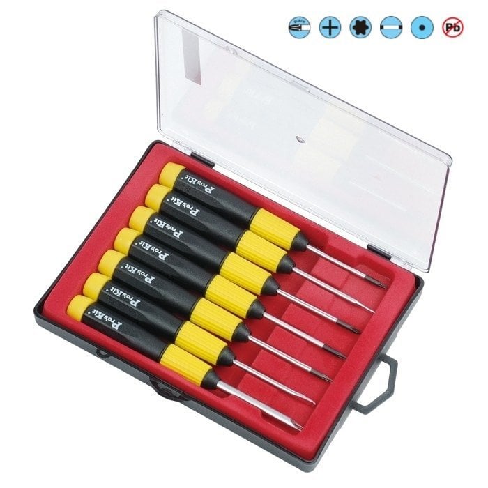 Proskit 8PK-2065 Tornavida Seti 7 Parça 140mm