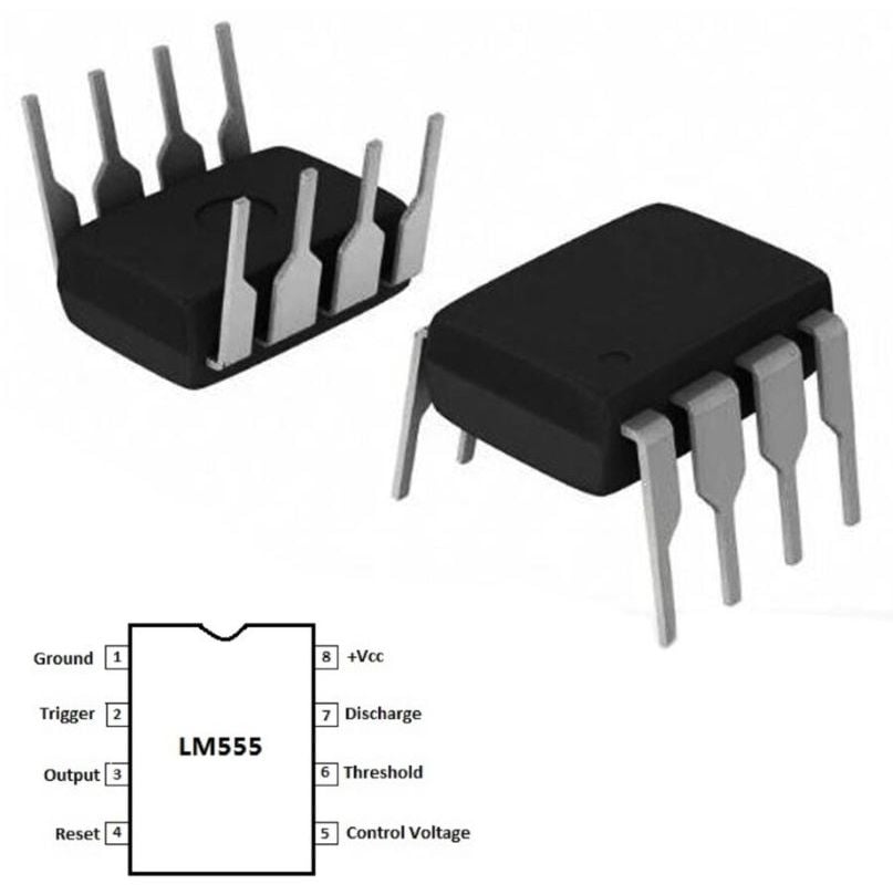 LM555 Entegre Dip Kılıf