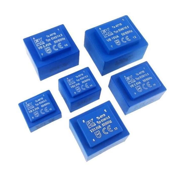 Trafo  EL-KOM 1,5VA 0-15V mavi RN130325