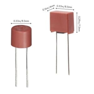 Pcb Tip Sigorta Seti 240 Adet 24 Çeşit 250v Gecikmeli (Slow) Şeffaf Çantada