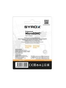 Syrox 8Gb + Adaptör Micro Sd Hafıza Kartı Flash Memory SDHC