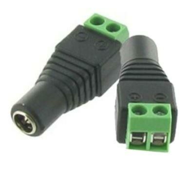 ADAPTÖR JAK 2,1mm ERKEK SEYYAR KLEMENSLİ
