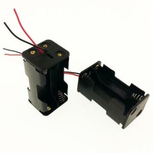 Pil Yuvası 4xAA Tip Küp Model Sırt Sırta Ic-234