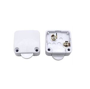 Ters Buton Dolap Switch IC-187E SİYAH (Kapalı Kontak)